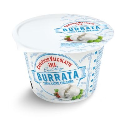 Sūris Burrata, VALCOLATTE, 125 g